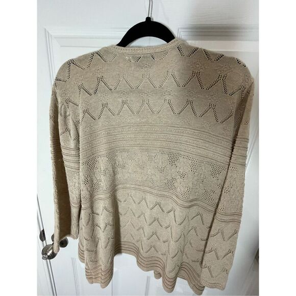 Alfred Dunner women’s lot bundle blouse and cardigan size Medium - Picture 5 of 11